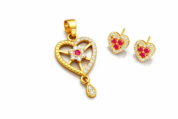 Gold_Alloy_Pendant_For_Women