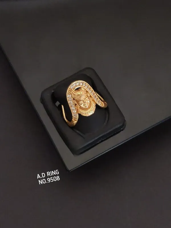 Gold_Metal_With_Gold_Finish_Ring_For_Women