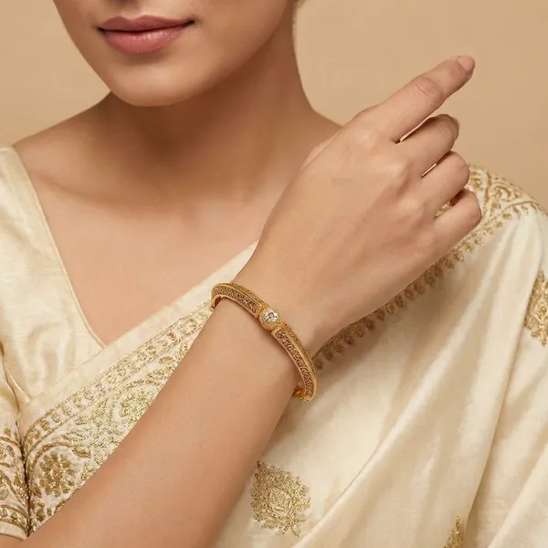 Antique_Gold_Plated_Metal_With_Meenakari_Enamel_Work_Bangles_For_Women