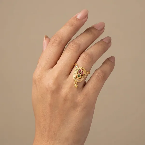 Gold_Alloy_Ring_For_Women