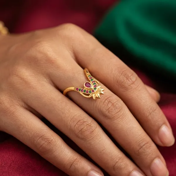 Gold_Toned_Metal_With_Ad_Stones_Ring_For_Women