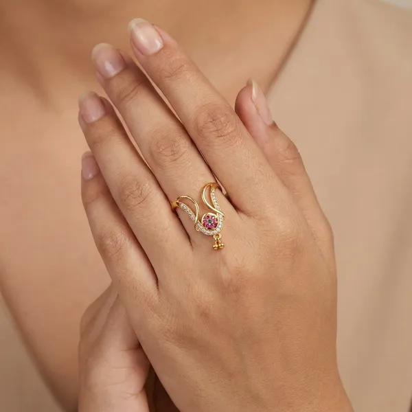 Gold_Alloy_Ring_For_Women