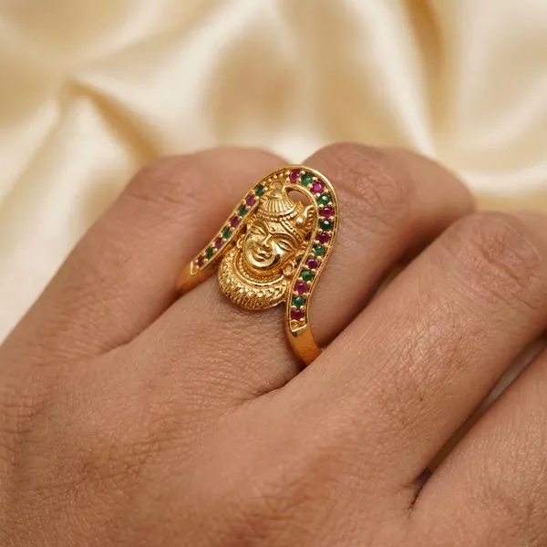 Gold_Alloy_With_Gold_Plating_Ring_For_Women