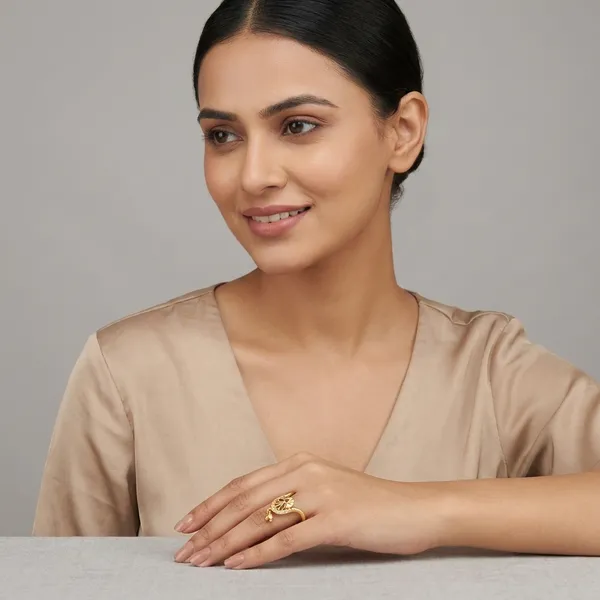 Gold_Toned_Metal_With_Stones_Ring_For_Women