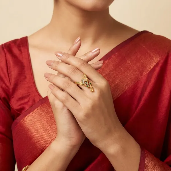 Gold_Plated_Alloy_Ring_For_Women