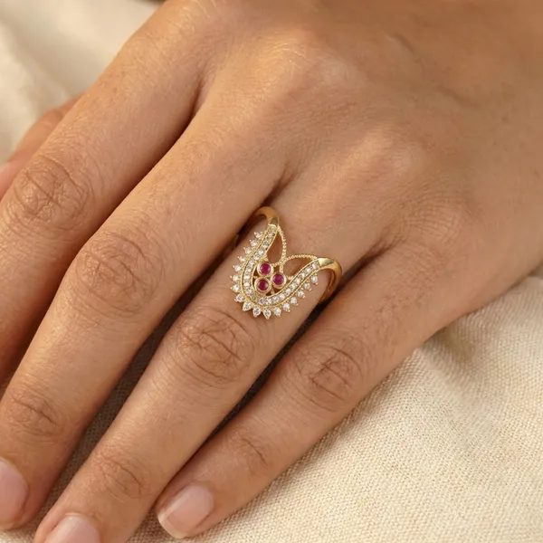 Gold_Plated_Alloy_Ring_For_Women