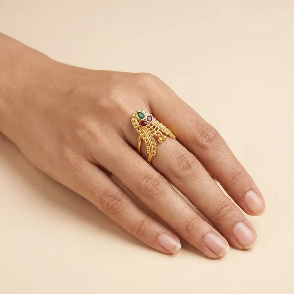 Gold_Alloy_Ring_For_Women