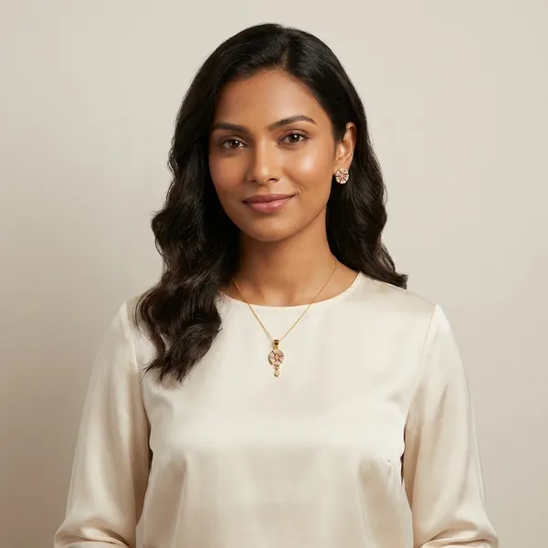 Gold_Alloy_Pendant_For_Women