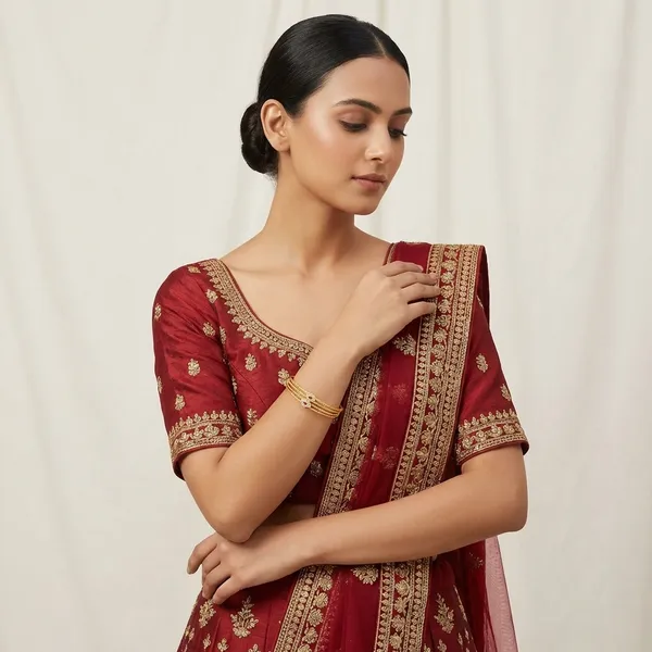 Gold_Plated_Metal_Bangles_For_Women