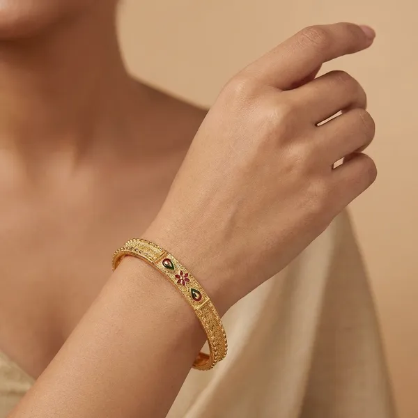 Gold_Plated_With_Meenakari_Enamel_Work_Bangles_For_Women