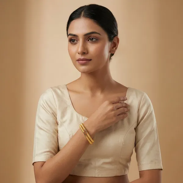Gold_Metal_With_Enamel_Bangles_For_Women(Set_of_2/4)
