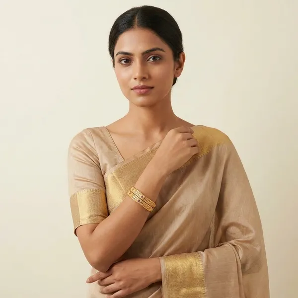 Gold_Brass_Bangles_For_Women(Set_of_2/4)