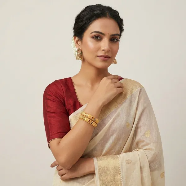 Gold_Plated_Metal_Bangles_For_Women(Set_of_2/4)