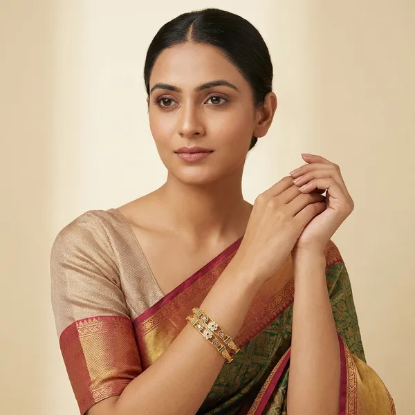 Gold_Metal_With_Meenakari_Enamel_Work_Bangles_For_Women