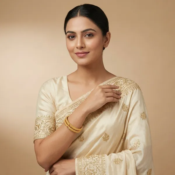 Gold_Plated_Metal_Bangles_For_Women