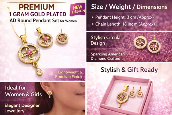 Gold_Plated_Pendant_For_Women