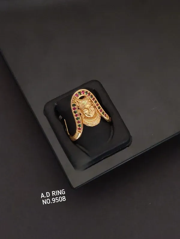 Gold_Alloy_With_Gold_Plating_Ring_For_Women