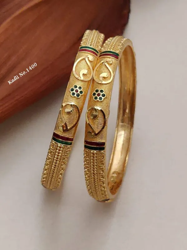 Gold_Plated_Metal_With_Meenakari_Enamel_Work_Bangles_For_Women
