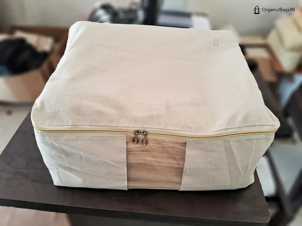 Pack_Of_10_Cotton_Canvas_Clothes_Storage_Bags_I_Saree_Covers_With_Zip_For_Storage_Specially_Design_For_Woman_Dresses,_Sarees,_Lehengas_For_Wardrobe_Organizer