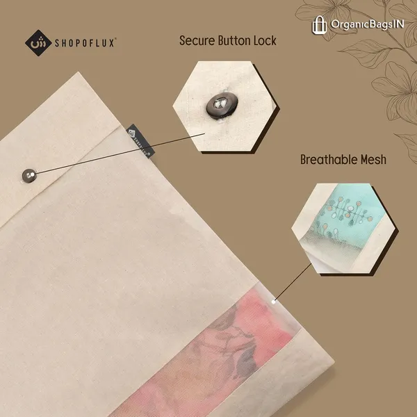 Pack_Of_12_Cotton_Saree_Bags_For_Storage_With_Button_Closure_I_Large_Size_Single_(14_X_16_Inches)_With_Button_Closure,_Ideal_For_Clothes_And_Wardrobe_Organization_With_Transparent_Mesh_Window_(Pack_Of_12)