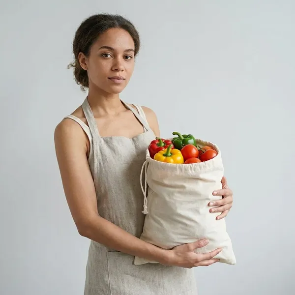 Set_Of_12_Cotton_Muslin_Reusable_Fridge_Storage_Bags_For_Vegetables_And_Multipurpose,_Washable,_Drawstring_And_Eco_Friendly_Bags