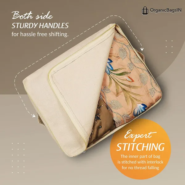 Pack_Of_6_Cotton_Canvas_Clothes_Storage_Bags_I_Saree_Covers_With_Zip_For_Storage_Specially_Design_For_Woman_Dresses,_Sarees,_Lehengas_For_Wardrobe_Organizer