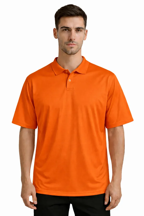 Orange_Polyester_Dri-Fit_Sports_Polo_T-Shirt_For_Men