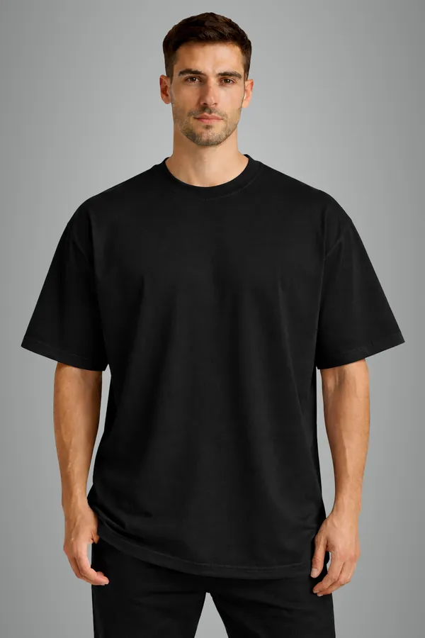 Black_Cotton_180_Gsm_Oversized_Customised_T-Shirt_For_Unisex
