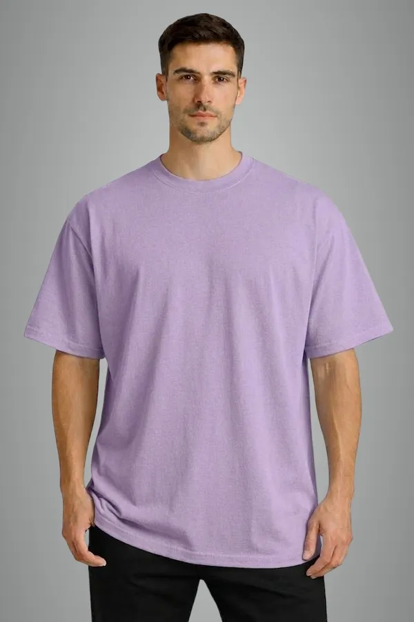 Purple_Cotton_180_Gsm_Oversized_Customised_T-Shirt_For_Unisex