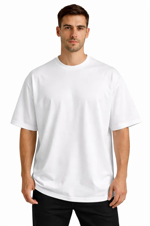 White_Cotton_180_Gsm_Oversized_T-Shirt_For_Unisex