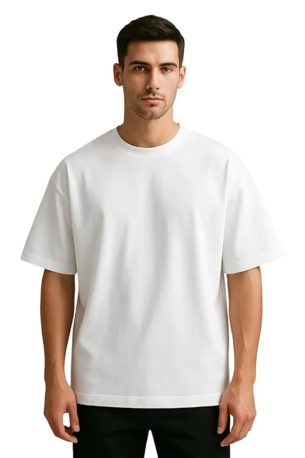 White_Cotton_280_Gsm_Oversized_Customised_T-Shirt_For_Unisex