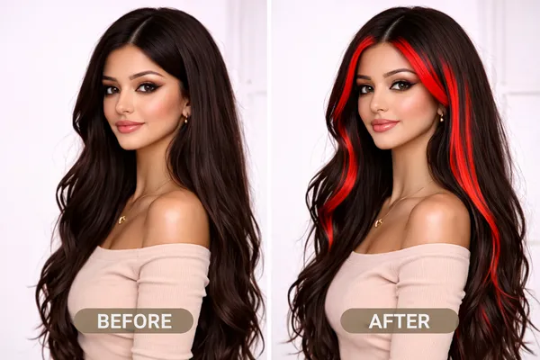 1_Look_Hair_Extension_Red_Clip-In_Hair_Streak_|_Single_Streak_Human_Hair_Clip_In_Color_Streaks_For_Women_(Red)