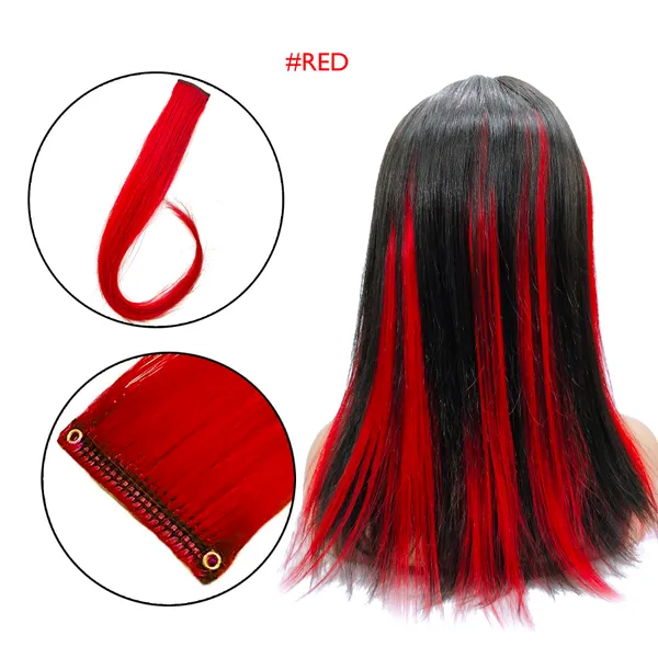 1_Look_Hair_Extension_Red_Clip-In_Hair_Streak_|_Single_Streak_Human_Hair_Clip_In_Color_Streaks_For_Women_(Red)