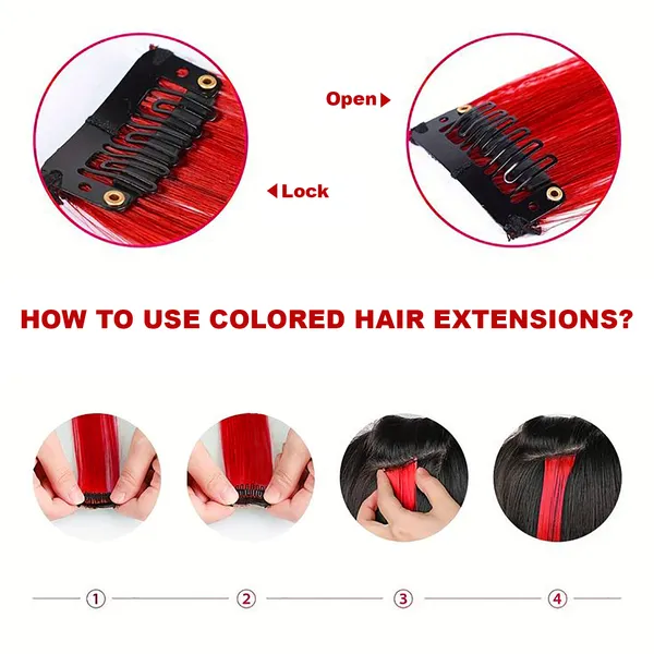 1_Look_Hair_Extension_Red_Clip-In_Hair_Streak_|_Single_Streak_Human_Hair_Clip_In_Color_Streaks_For_Women_(Red)