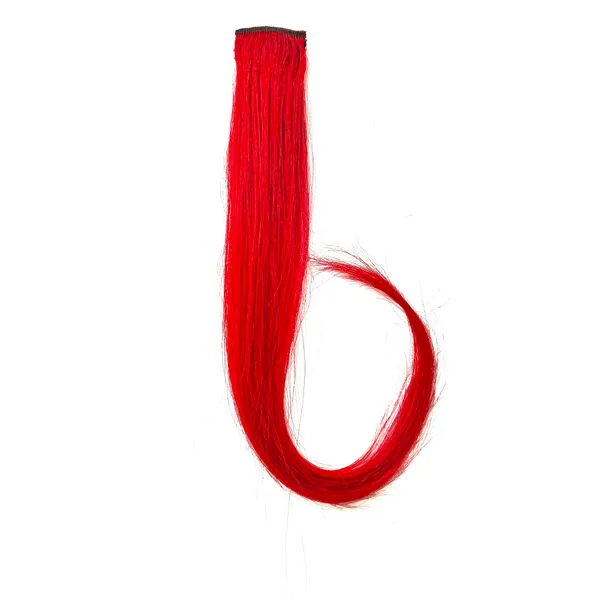 1_Look_Hair_Extension_Red_Clip-In_Hair_Streak_|_Single_Streak_Human_Hair_Clip_In_Color_Streaks_For_Women_(Red)