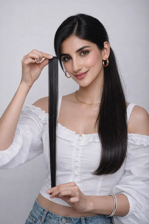 100%_Human_Hair_Side_Patch_|_Natural_Black_Clip-In_Hair_Extension_|_Volume_&_Coverage_Hairpiece_For_Women