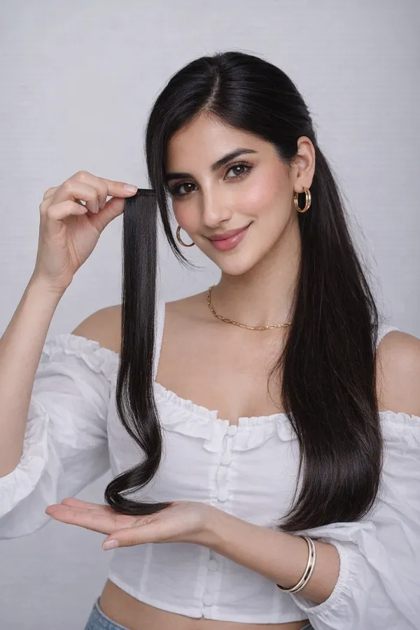 100%_Human_Hair_Side_Patch_|_Natural_Black_Clip-In_Hair_Extension_|_Volume_&_Coverage_Hairpiece_For_Women