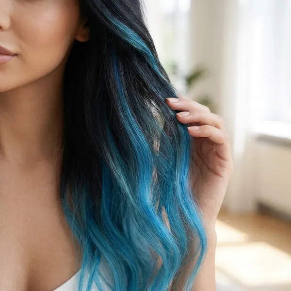 Ombre_Blue_Clip_In_Hair_Extensions_For_Women_Pack_Of_2