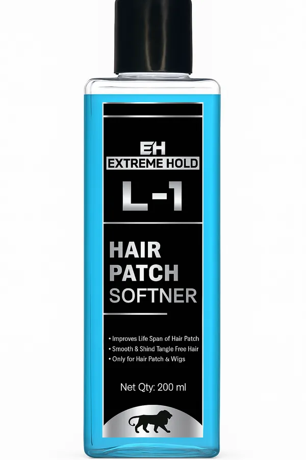 L-1_Hair_Patch_Softener_200Ml_|_Wig_&_Hair_System_Conditioner_For_Smooth,_Tangle-Free_Hair