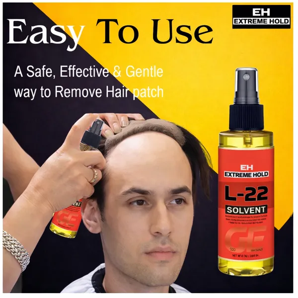 L-22_Solvent_Spray_118Ml_|_Wig_Adhesive_Remover_For_Lace,_Hair_Patch,_Toupee_&_Extensions