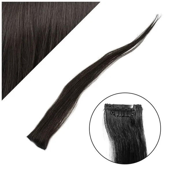1_Look_Hair_Extension-Single_Clip-In_Hair_Streak_Extension_–_Natural_Black_(1B)_100%_Human_Hair