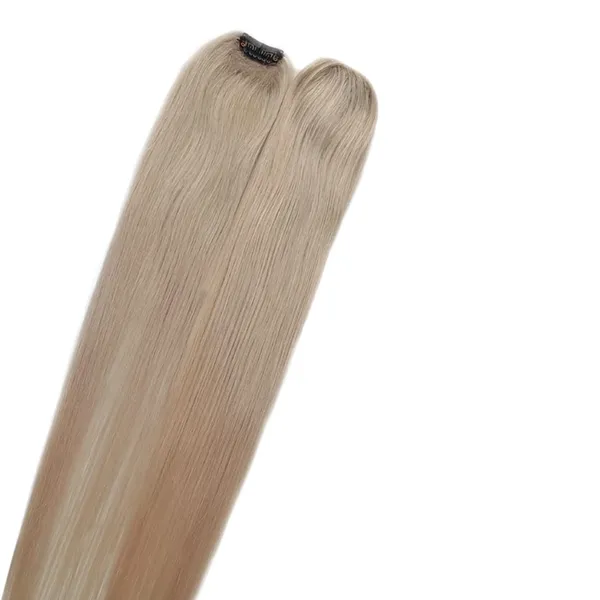 1_Look_Hair_Extension_Blonde_Clip-In_Streak_–_100%_Indian_Human_Hair_Single_Clip_Hair_Extension