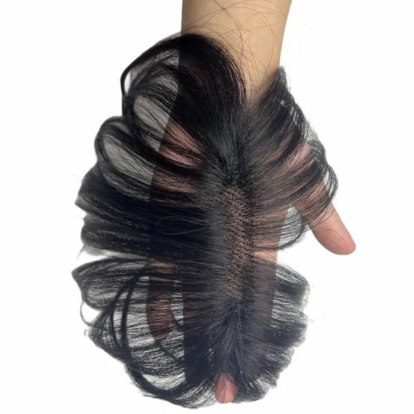 1_Look_Hair_Extension_Invisible_Hairline_Topper_–_100%_Human_Hair_Frontal_Coverage_Patch_For_Women