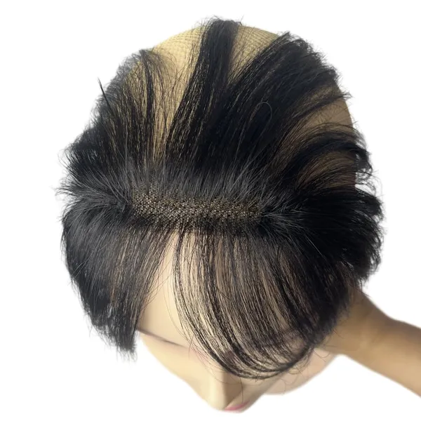1_Look_Hair_Extension_Invisible_Hairline_Topper_–_100%_Human_Hair_Frontal_Coverage_Patch_For_Women
