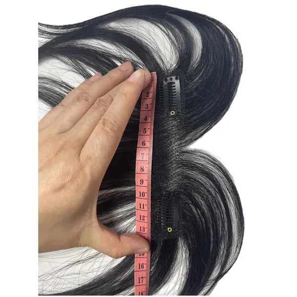 1_Look_Hair_Extension_Invisible_Hairline_Topper_–_100%_Human_Hair_Frontal_Coverage_Patch_For_Women