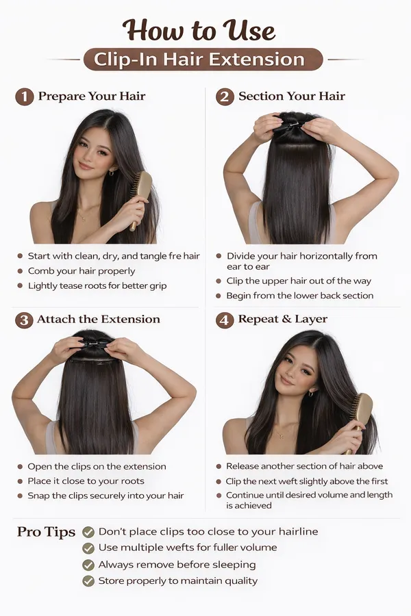 100%_Original_4Pc_Clips_In_Volumizer_For_Women_&_Girls_Blend_With_Your_Own_Hair_Extension
