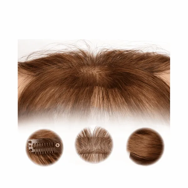 1_Look_Hair_Extension_Invisible_Hairline_Topper_–_100%_Human_Hair_Frontal_Coverage_Patch_For_Women(Brown)