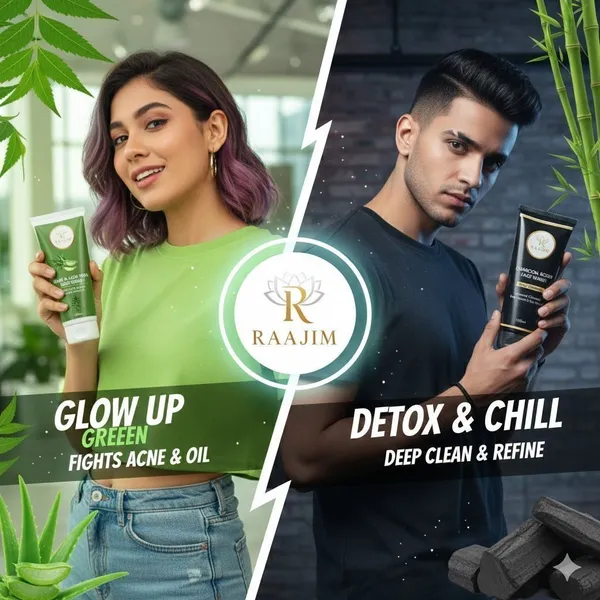 Raajim_Neem_And_Aloe_Vera_100_Ml_And_Charcoal_Scrub_100_Ml_|_Acne_Control_And_Deep_Cleansing_Combo_Face_Wash