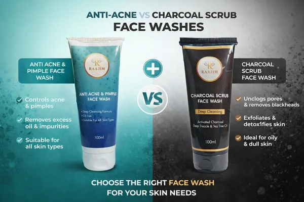 Raajim_Anti_Acne_And_Pimple_100_Ml_And_Charcoal_Scrub_100_Ml_|_Oil_Control,_Deep_Cleansing_And_Acne_Care_Combo_Face_Wash