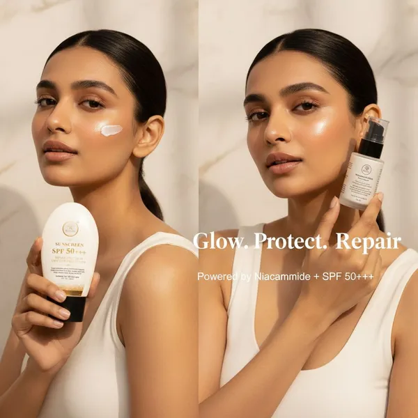 Raajim_Sunscreen_Spf_50_Pa+++_60_Gm_And_Niacinamide_Face_Serum_30_Ml